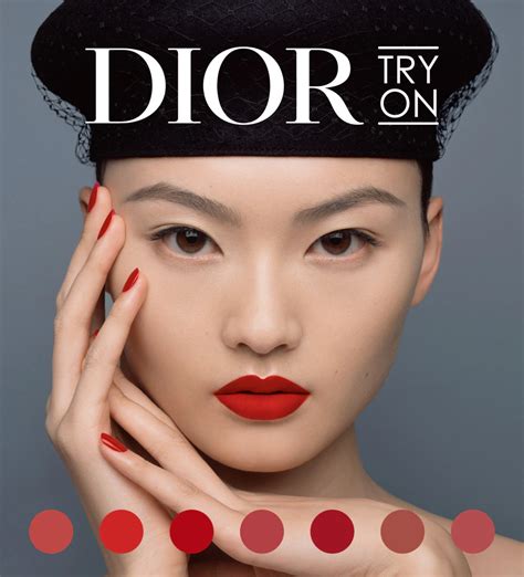 dior virtual pop up|dior lipstick try on.